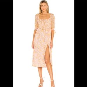 For love and Lemons Eden midi dress